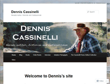 Tablet Screenshot of denniscassinelli.com